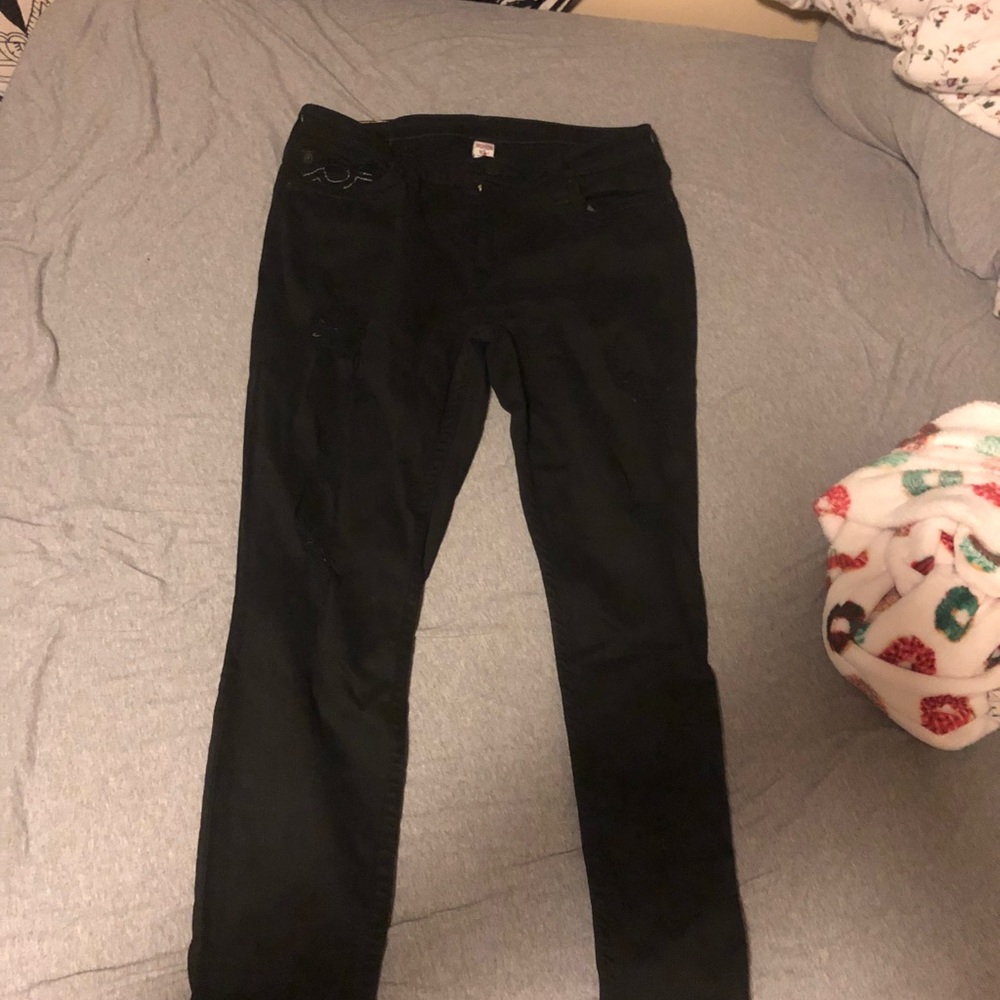 ❄️❄️TRUE RELIGION DESTROYED JEANS - Picture 6 of 7